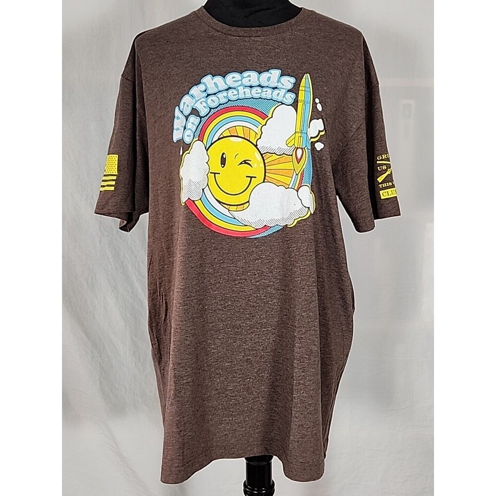 Grunt Style Warheads On Foreheads Megadeath T Shirt 2022 November Member Club XL